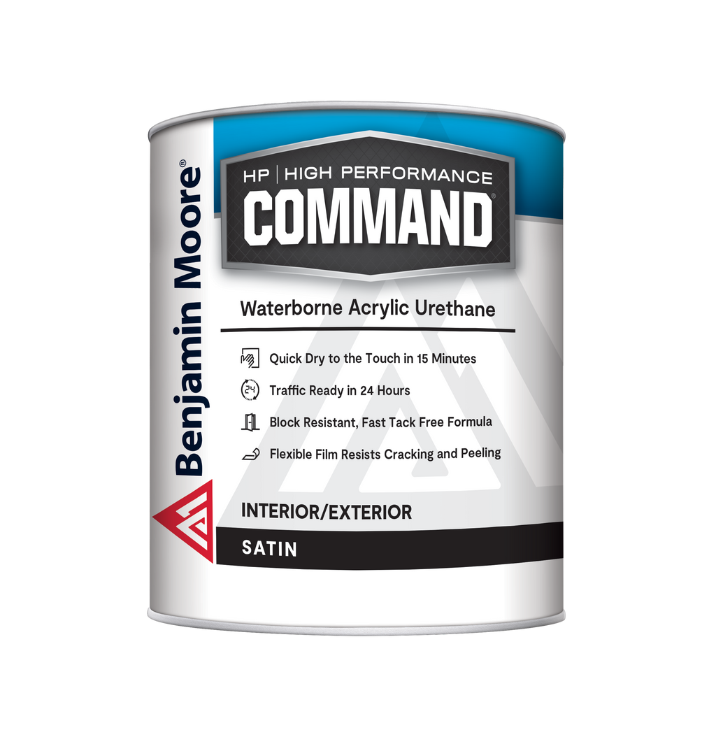 COMMANDTM Waterborne Acrylic Urethane - Satin | Bay City Paint & Wallpaper