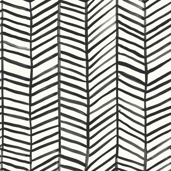 Cat Coquillette Herringbone Peel & Stick Wallpaper