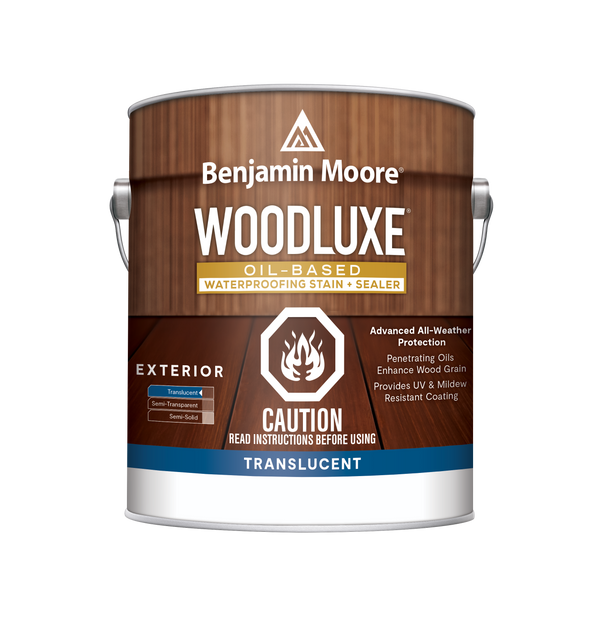 Woodluxe® Oil-Based Waterproofing Stain + Sealer - Translucent K591