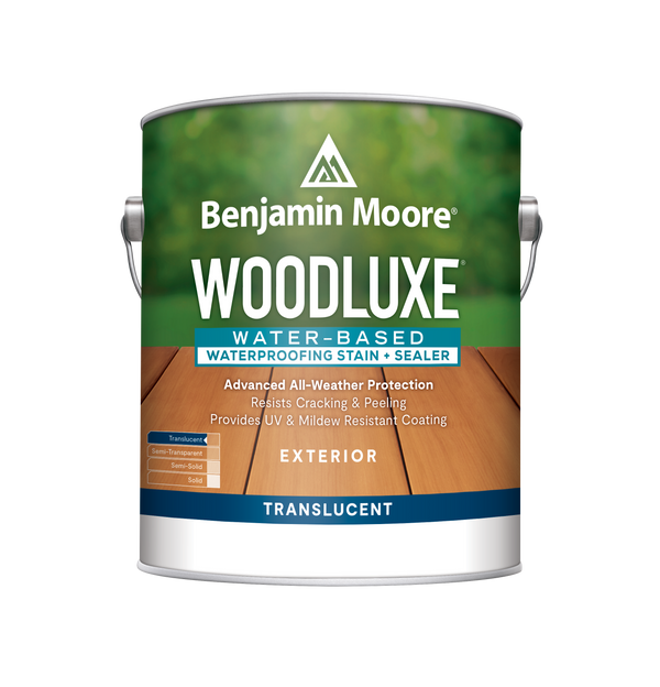 Woodluxe® Water-Based Waterproofing Stain + Sealer - Translucent K691