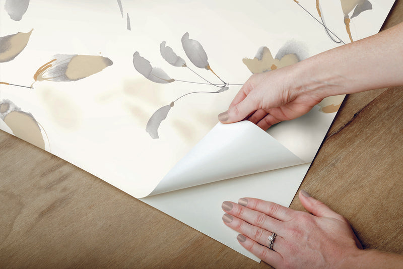 Linden Flower Premium Peel + Stick Wallpaper