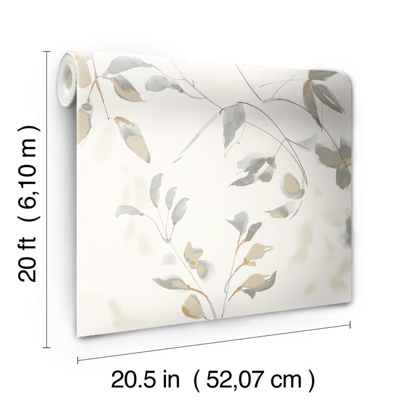 Linden Flower Premium Peel + Stick Wallpaper