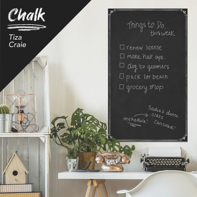 Chalkboard Peel & Stick Wallpaper