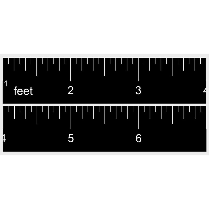 Growth Chart Chalk Ruler Peel & Stick Wall Decals | Bay City Paint ...