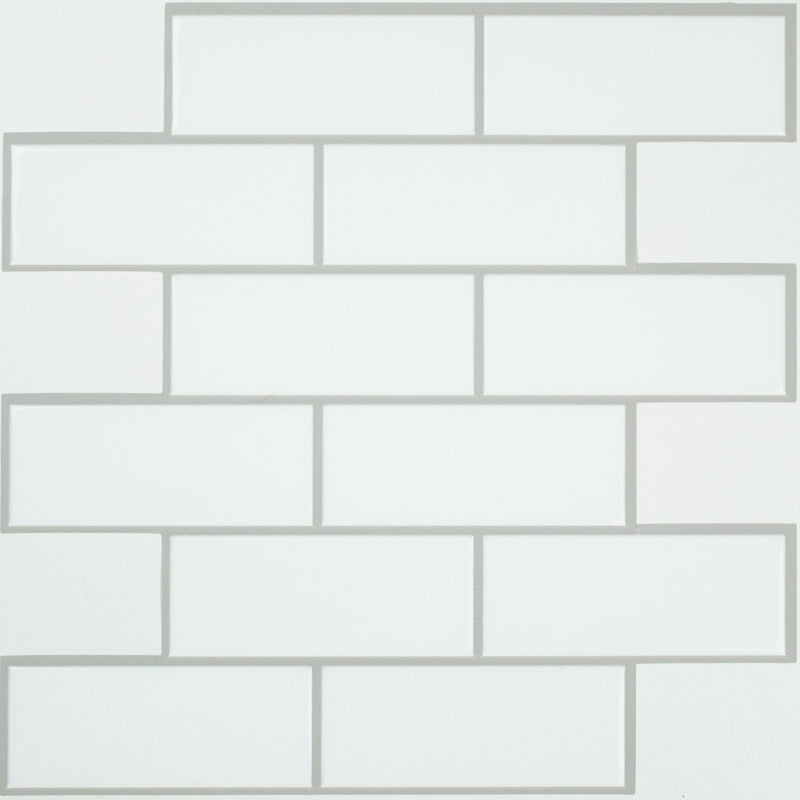 Classic Subway Peel & Stick Backsplash Tiles