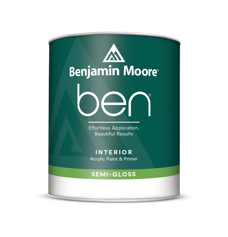 ben Waterborne Interior Paint- Semi-Gloss 627